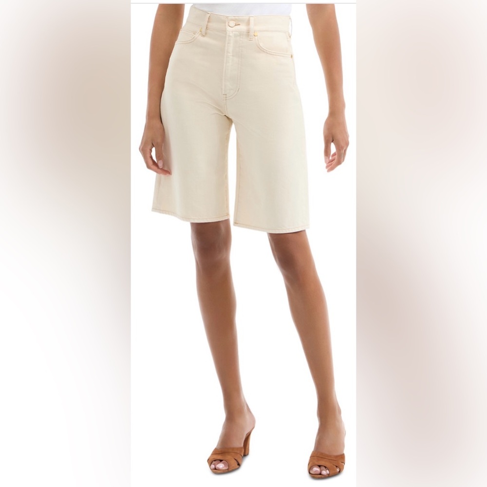 Veronica Beard Charlotte Shorts in Ecru